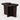 Brutalist side table - varnished mahogany - rose brown - rectangular - 60x40x45 - Ethnicraft - Design-Master
