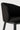 Unda dining chair - varnished oak - black - Charcoal fabric - 61x58x81 - Ethnicraft - Design-Master