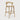 Bok bar stool - varnished oak - 50x53x103 - Ethnicraft - Design-Master