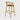 Bok bar stool - varnished oak - Cognac leather - 50x53x103 - Ethnicraft - Design-Master