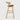 Bok bar stool - varnished oak - Cognac leather - 50x53x103 - Ethnicraft - Design-Master