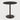 Blend dining table - varnished oak top - black - Dark Bronze base - round - 70x70x76 - Ethnicraft - Design-Master