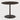 Blend dining table - varnished oak top - Dark Bronze base - round - 90x90x76 - Ethnicraft - Design-Master