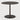 Blend dining table - metal top - Dark Bronze - Dark Bronze base - round - 90x90x76 - Ethnicraft - Design-Master