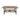 Corbey outdoor coffee table - teak top - aluminium base - black - square 80x80x33 - Ethnicraft