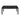 Jack outdoor footstool frame - varnished teak - black 71x54x31 - Ethnicraft
