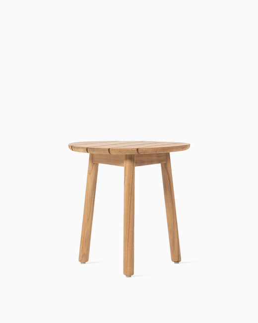 Anton Side Table Dia 40X40.5Cm Teak/Teak Top - Vincent Sheppard