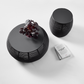 Ivo Coffee Table - Dia 44/77/93 - Black Outdoor Top Outdoor Hpl Black - Vincent Sheppard