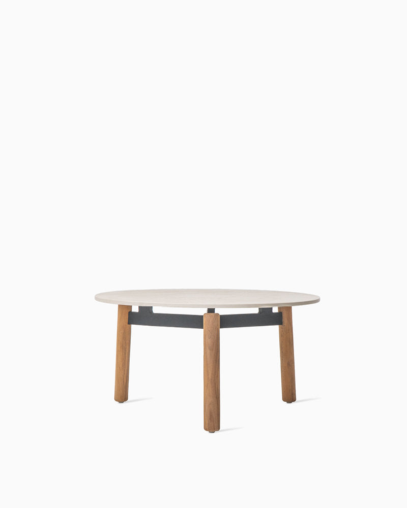 Lento Coffee Table - Ceramic portland - Ø 45/68/90cm - Vincent Sheppard