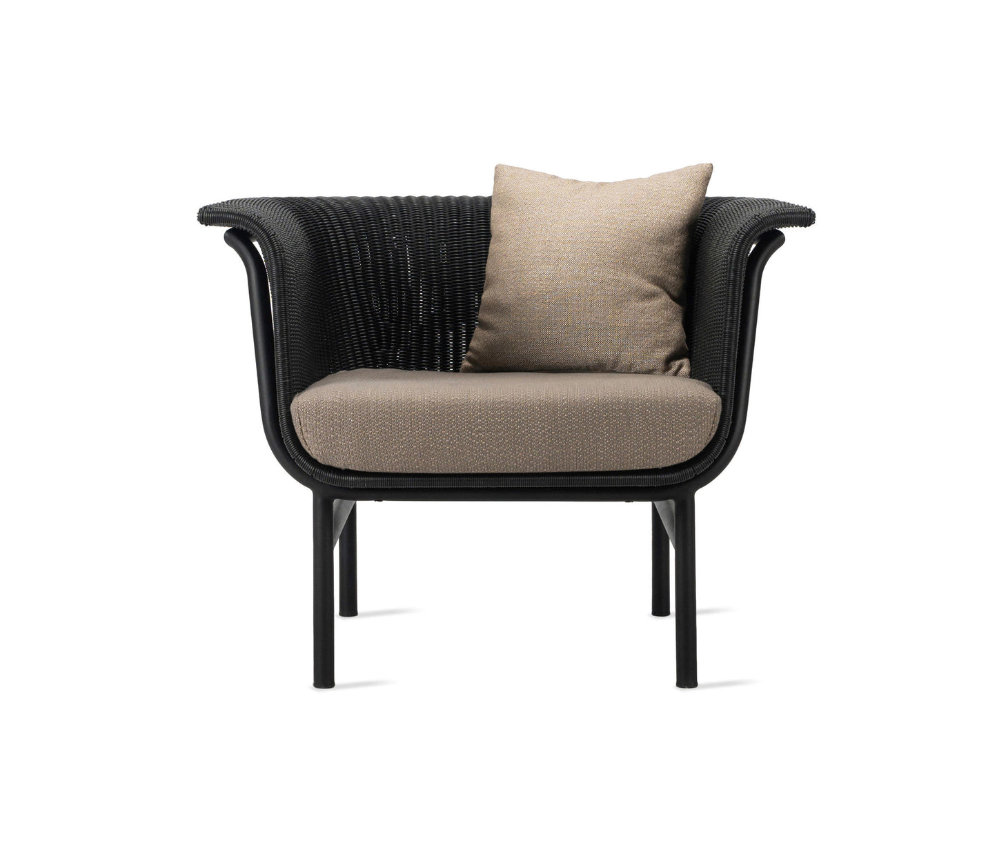 Wicked Lounge Chair Black/Taupe - Vincent Sheppard