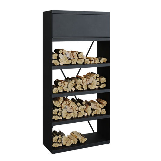 Wood Storage Black 100 - OFYR