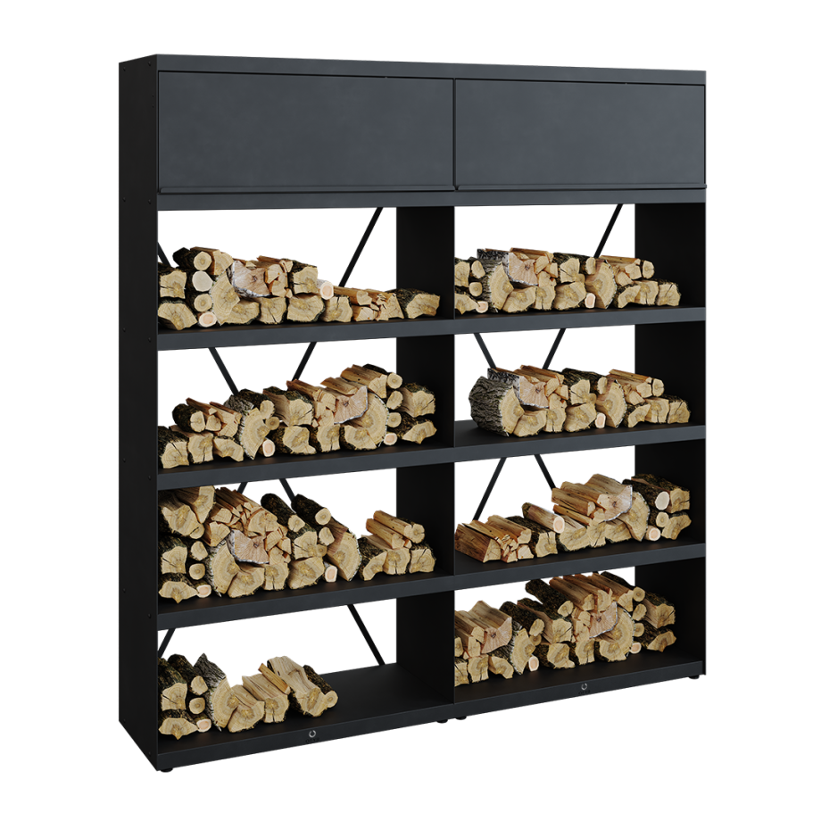 Wood Storage Black 200 - OFYR