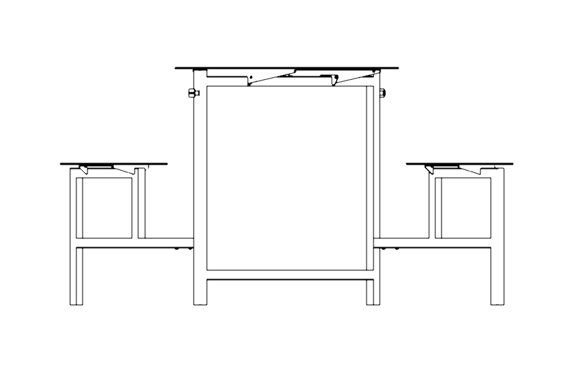 The Duo - Tuintafel - Wünder