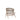 Alice lage fauteuil aged teak finish/camel (incl kussen light grey) - Max & Luuk